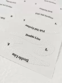 4件套眼线妆容模板卡，眼影线贴纸化妆工具，化妆，便宜，房间装饰，梳妆台，旅行，卧室，化妆配件，便宜，圣诞礼物，化妆，化妆工具，便宜货，礼物，女士礼物，圣诞礼物，赠品，旅行，便宜货，旅行必备 - 白色 - 查看 4