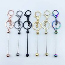 Llavero Con Cuentas De Arcoíris De Aleación, Material Para Hacer Joyería Diy, Adecuado Para Fabricación De Llaveros, 1 Ud. - Multicolor - Ver 10