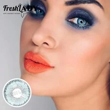 FRESH LADY Freshlady Magic Blue Color Contact Eyewear, 1 Year Replacement - Green - View 4