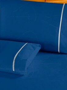 Sheet Sets with Pillowcases - 寶藍色 - 查看 2