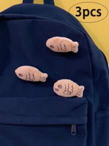 3pcs Hoạt hình Hình con cá Trâm cài Bộ Đối với Ba lô Áo len Và Cổ áo tây Bộ ngực Kim tiêm Cái túi Phụ kiện Qủa tặng Qủa tặng Phụ kiện Trang trí Đối với Cô gái tuổi teen NỮ Cao đẳng Sinh viên & Cổ cồn trắng Công nhân
工人 Dễ thương chất liệu - Nhiều màu - Xem 2