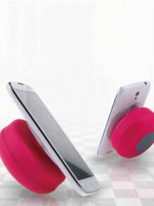 Mini Caixa De Som Banheiro Prova D Água Bluetooth Portátil Piscina Chuveiro Promoções A8-25 - Rosa chiclete - Visão 1