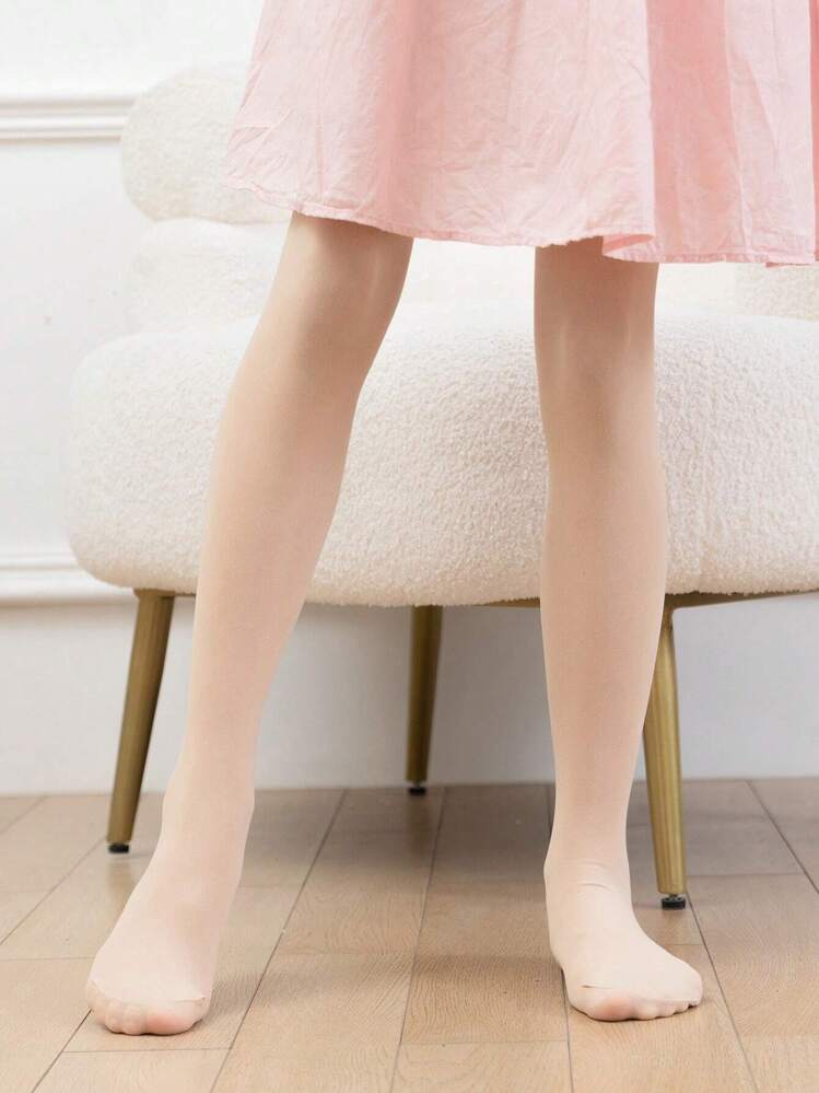 Đóng gói Siêu mỏng Thoáng khí Liền mạch Quần tất Đối với Trẻ em , Thiết kế Đối với Nhảy Và Mặc hàng ngày , Mùa Xuân Và Mùa thu - Nhiều màu - Xem 2