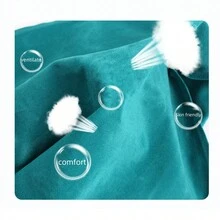 Velvet Inflatable U-shaped Travel Pillow, Portable Neck Pillow For Airplane And Car Travel - Green - View 6