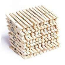 300 Peg Clothespin Clothes Peg Wooden Clothespin Promotion WOOD - 木頭 - 查看 4