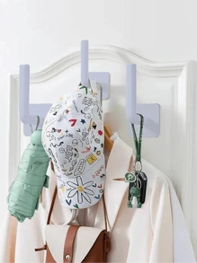 Hutablage, Huthalter, Kappenablage, Kappenhalter, Hut-Organizer, Kleiderbügelhaken, Aufbewahrungshalter für Baseballkappen, Badezimmer-Aufbewahrungsregal, selbstklebende Hutablagen für die Wand, ohne Bohren, an der Wand montierter Aufhängehaken für Hut, Handtuch, Kleidung, Grau