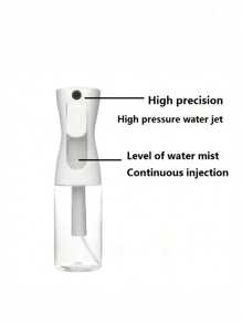 1入組500ml可補充清晰連續噴霧瓶原子化壓妝水潤濕瓶面部補濕瓶澆水罐消毒噴霧瓶,髮型噴霧瓶超細連續噴霧水瓶,可用於造型和清潔,面部潤膚,超細植物連續噴霧水瓶可以均勻覆蓋和控制,可用於不同的家庭和美容用途,包括清潔,熨燙,美髮,澆水植物,分配空氣清新劑,噴霧精油等等。 - 無色 - 查看 9