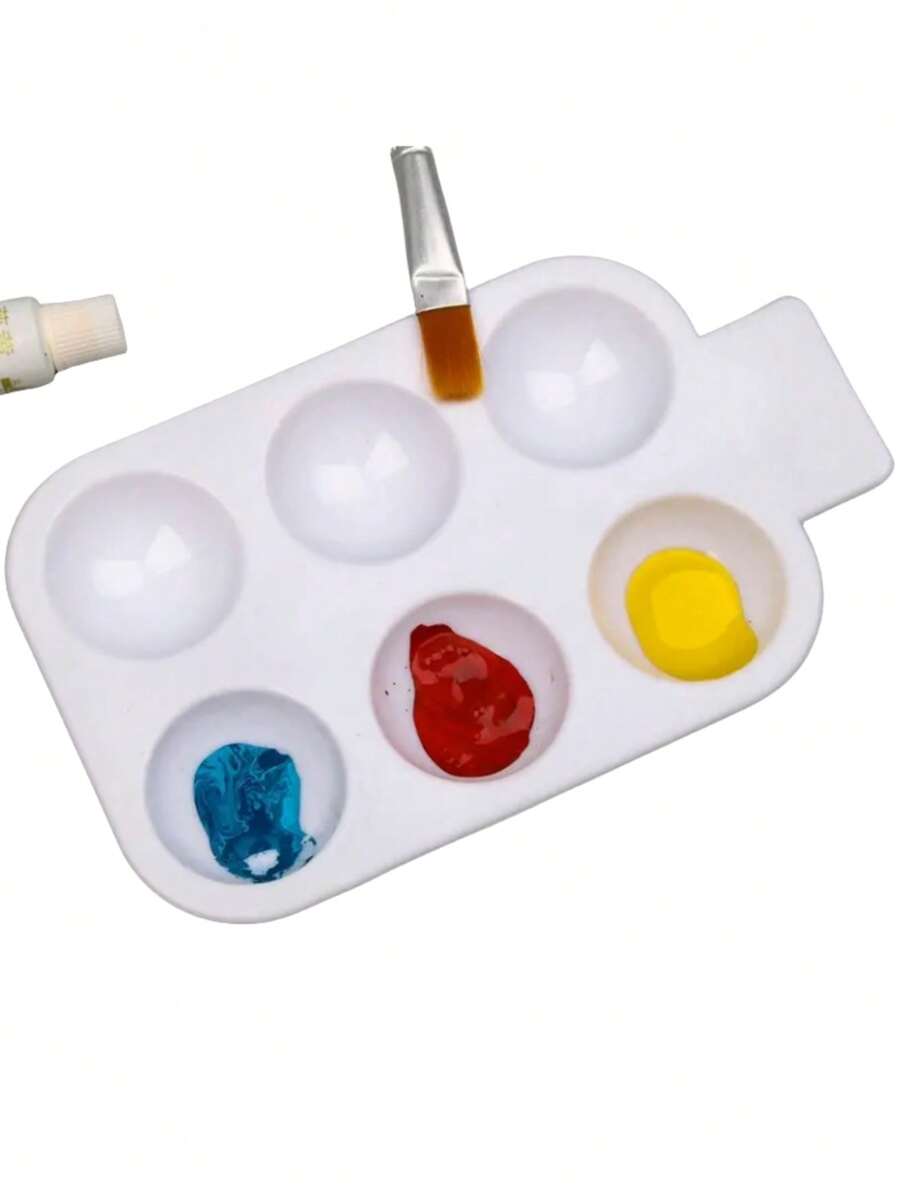 Paleta de colores blancos de 6 piezas - Blanco - Ver 1