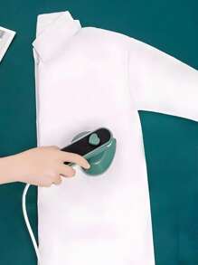 Mini Plancha De Vapor Para Ropa Con Diseño De Corazon. Pancha De Mano Portátil Diferentes Colores. - Verde - Ver 3