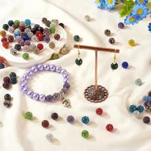 Strass En Verre De Cristal 10mm, Pavé D'argile, Perles Disco Pour Bracelet Scintillant, Collier, Boucles D'oreilles, Artisanat, Fournitures De Fabrication De Bijoux