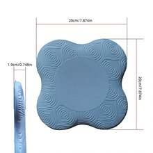 Non-slip Yoga Knee Pad, 1pc Thick Yoga Cushion for Knees Elbows Head Hands Yoga Mats for Kneeling Support for Fitness Travel Meditation Kneeling Pilates - Blue - View 2