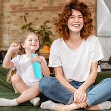 1 pc  Remote case for Smart TV Controller, Silicone Remote Cover for BN59-01199F  Remote Control, Smart TV Remote Skin Sleeve Glow in The Dark - 天藍色 - 查看 5