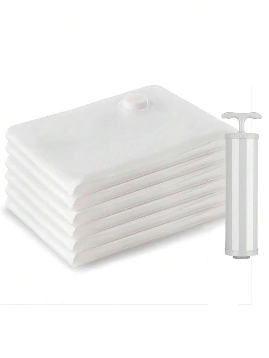 Vacuum Compression Storage Bags With Hand Pump Space Saver Vacuum