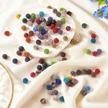 Strass En Verre De Cristal 10mm, Pavé D'argile, Perles Disco Pour Bracelet Scintillant, Collier, Boucles D'oreilles, Artisanat, Fournitures De Fabrication De Bijoux