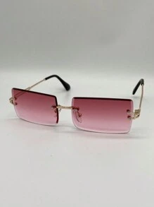 Fashion Glasses - Màu Hồng baby - Xem 1