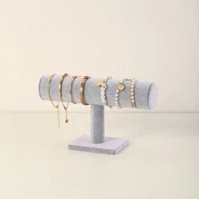 1 Miếng Vòng tay Đế trưng bày Đồ trang sức Trưng bày Prop Đối với Vòng tay Và Dây chuyền - Xám - Xem 5