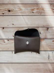 Estuche duro de cinturón para lentes - Camel - Ver 4