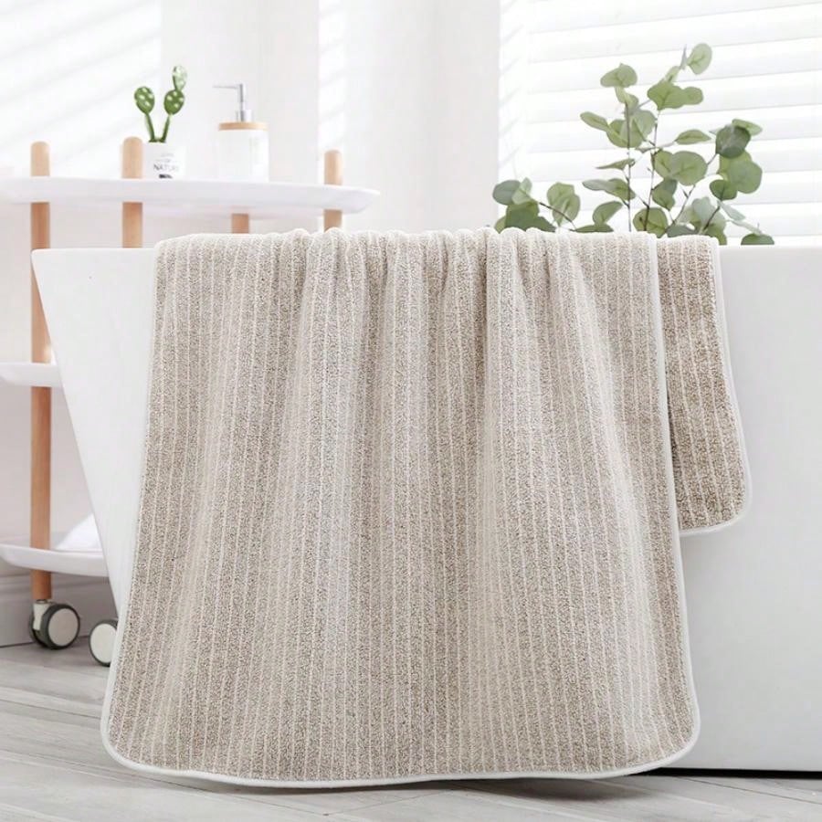 Coral Velvet Thickened Bath Towel 70*140 Dormitory Bathroom Soft Bath