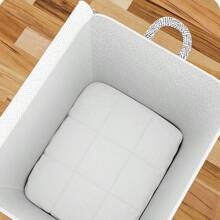 Bolsa de almacenamiento para ropa de cama para el hogar, cesta de almacenamiento para edredones y ropa, organizador de ropa de cama para sala de estar/dormitorio