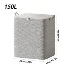 Bolsa de almacenamiento para ropa de cama para el hogar, cesta de almacenamiento para edredones y ropa, organizador de ropa de cama para sala de estar/dormitorio