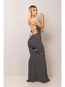 Women Dresses - 黑與白 - 查看 2