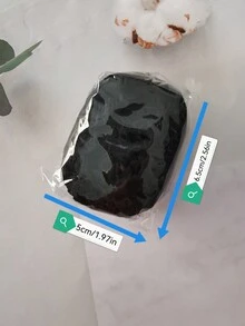 1入組聚酰胺縫紉織帶現代鏤空DIY家用織帶花邊 - 黑色 - 查看 5