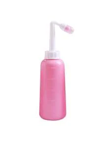 1 Peça, Bacia Portátil de Assento de Viagem, Bacia de Higiene Pessoal Manual de 350ml / 500ml para Limpeza Feminina