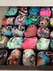 Organizador de Maquiagem multiuso organizador de meia/ calcinhas /gavetas