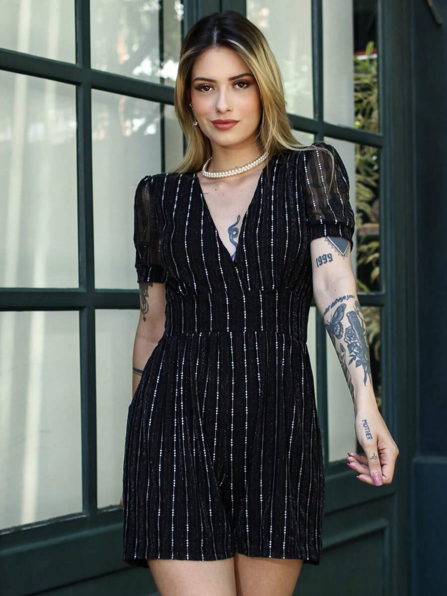 Women Jumpsuits - 白色 - 查看 1