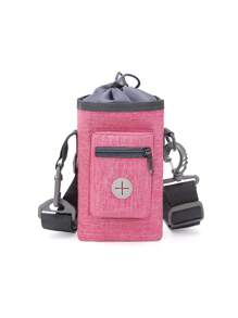 Bolsa De Entrenamiento Y Salida Para Mascotas - Rosa - Ver 4