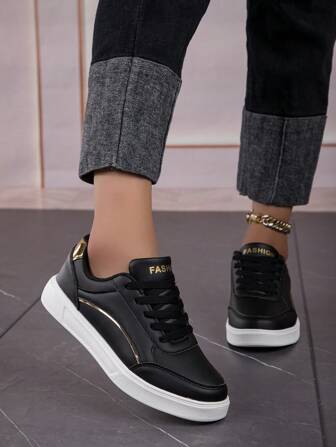 Stylish Women's White Sneakers, Casual Canvas Shoes, Spring/Summer New Arrival, Suitable For Students In Sizes 36-45