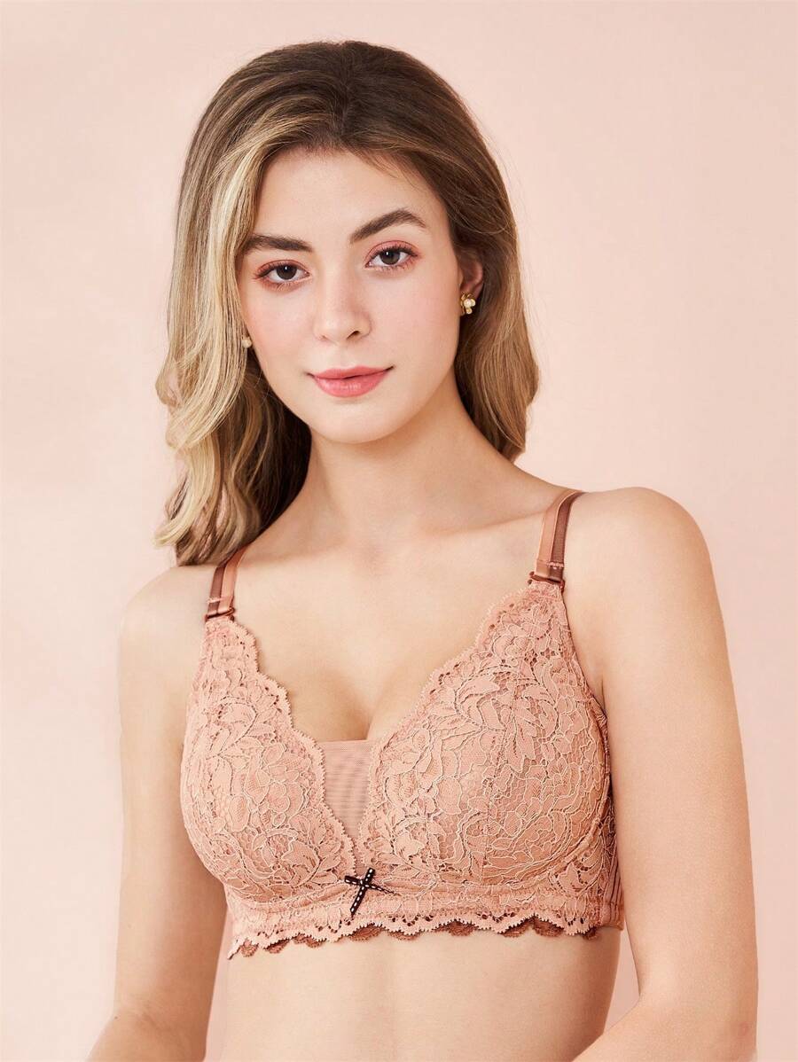 Orange Bra - Burnt Orange - View 1