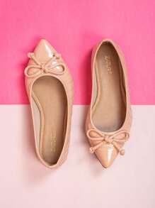 Women Flats - 乾枯玫瑰色 - 查看 1