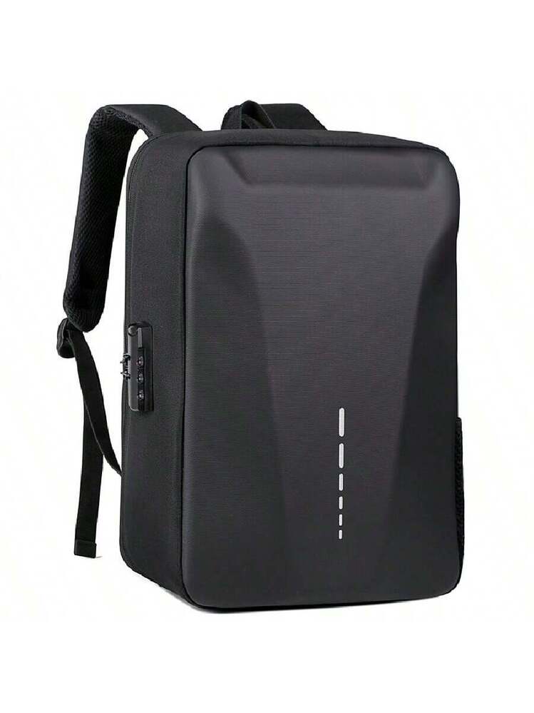 Zaino rigido per computer portatile, con porta di ricarica USB