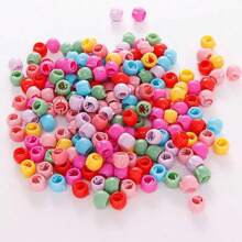 20pcs/set Colorful Mini Hair Claw Clips, Suitable For Braiding - Multicolor - View 1