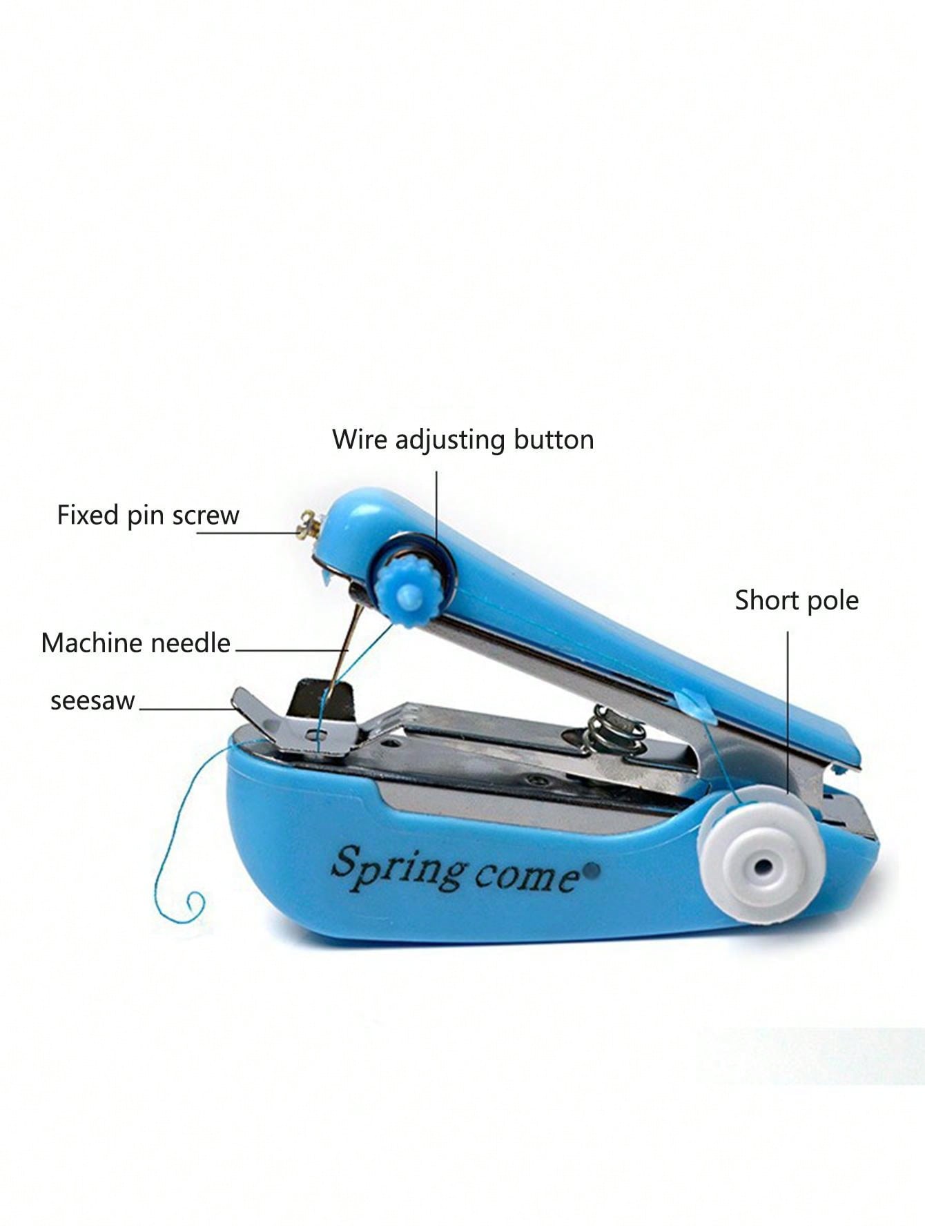 1pc Portable Mini Manual Sewing Machine Household Multifunctional