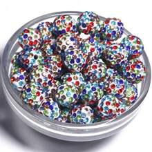 Strass En Verre De Cristal 10mm, Pavé D'argile, Perles Disco Pour Bracelet Scintillant, Collier, Boucles D'oreilles, Artisanat, Fournitures De Fabrication De Bijoux