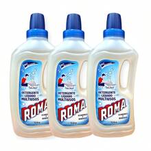 Roma Liquid Soap 1 Liter Set 3 Pieces Detergent - Light Grey - View 1