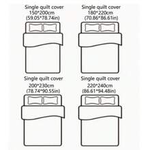 1個花卉卡通印花粉色雪花毛絨被套,冬秋保暖,可用作被套或毛毯,不含填充物,適用於臥室床上用品 - 粉色 - 查看 9