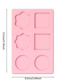 1入組diy蠟封印章和蠟封杯熔化工具套裝 - 粉色 - 查看 3