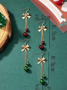 Bông tai lủng lẳng - Nhiều màu - Xem 5