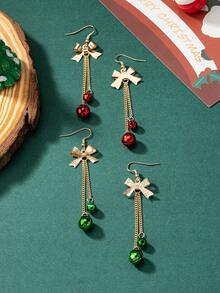 Bông tai lủng lẳng - Nhiều màu - Xem 4