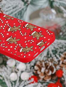 1入手繪聖誕薑餅人手機殼，適用於iPhone - 彩色 - 查看 3