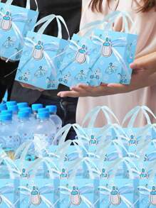 Party Gift Baby Shower Hand-Held Paper Bag For Cookies, Candies, Etc. 10pcs/Pack Valentine Day