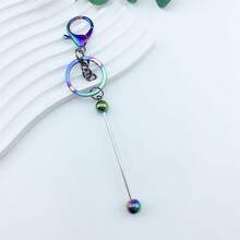 Llavero Con Cuentas De Arcoíris De Aleación, Material Para Hacer Joyería Diy, Adecuado Para Fabricación De Llaveros, 1 Ud. - Multicolor - Ver 13