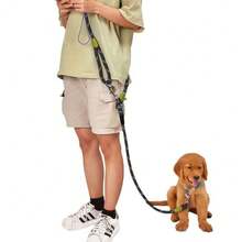 1 Miếng Rảnh tay Ngoài trời Chéo cơ thể  chạy / Đi dạo Dây xích - màu đen - Xem 2