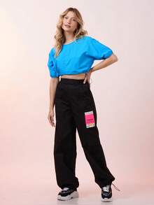 Women Pants - màu đen - Xem 4