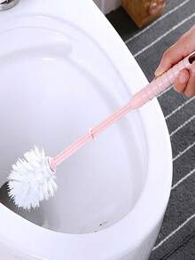 1pc Long Handle Toilet Cleaning Brush, Green PP Cleaning Brush For Household - Green - View 2