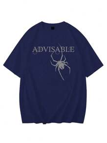 Men T-Shirts - 藏蓝色 - 查看 1