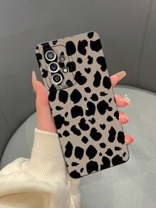 1 个 TPU 哑光豹纹熊猫眼手机壳，适用于 Apple// 手机。将发货 2 个随机相机孔设计。 - 彩色 - 查看 2